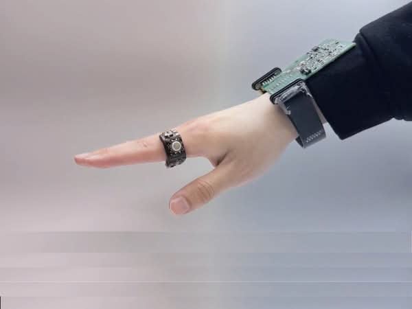 東京大學研發新型「picoRing」環形滑鼠　續航力長達一個月