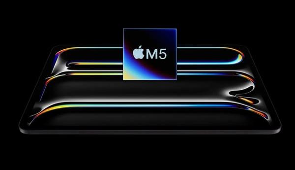 蘋果正式發表 M5 晶片　CPU 提升 15%　圖形效能提升 30%
