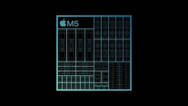 蘋果正式發表 M5 晶片　CPU 提升 15%　圖形效能提升 30%