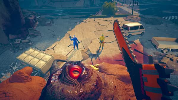 怪獸清理模擬器《Kaiju Cleaner Simulator》釋出最新預告　四人合作清掃巨獸戰場