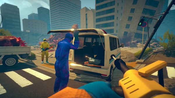 怪獸清理模擬器《Kaiju Cleaner Simulator》釋出最新預告　四人合作清掃巨獸戰場