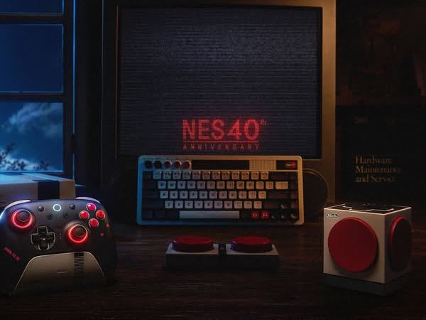 8BitDo 推出限量復刻 NES 40 周年紀念系列產品