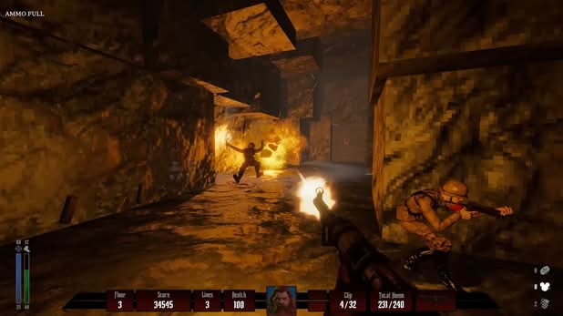 懷舊射擊遊戲《Darkenstein 3D》Steam 免費上架 懷舊射擊遊戲《Darkenstein 3D》Steam 免費上架