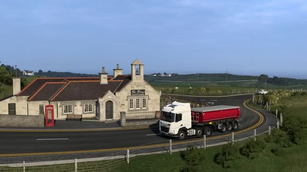 《Euro Truck Simulator 2》公布全新擴充內容「愛爾蘭島」