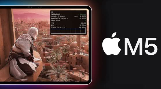 Apple M5 晶片遊戲實測:《生化危機 4》《死亡擱淺》效能揭示 Apple M5 晶片遊戲實測:《生化危機 4》《死亡擱淺》效能揭示