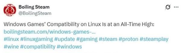 Win10停服轉向Linux可行　近九成遊戲可運行