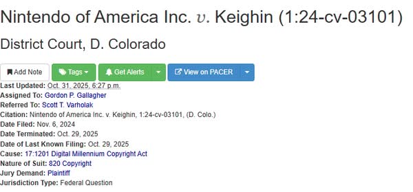 任天堂起訴實況主侵權案宣判　獲賠 1.75 萬美元