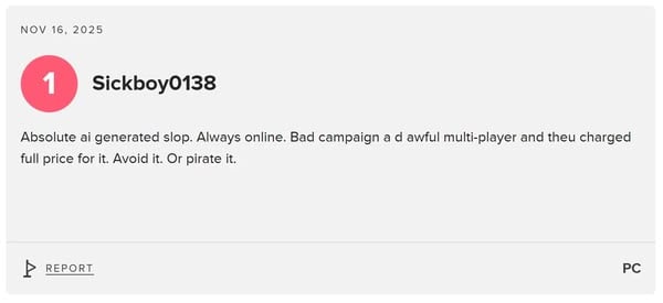 《Call of Duty:Black Ops 7》口碑失守|變系列史上最低評價作品 《Call of Duty:Black Ops 7》口碑失守|變系列史上最低評價作品