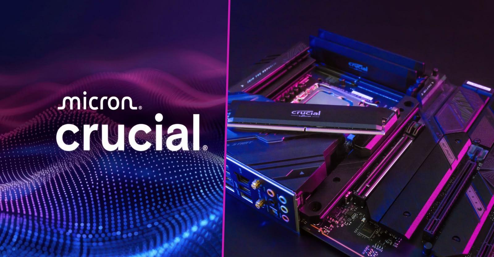 為了AI Crucial 記憶體與 SSD 即將停售　PC 用家震驚三十年品牌終告退場