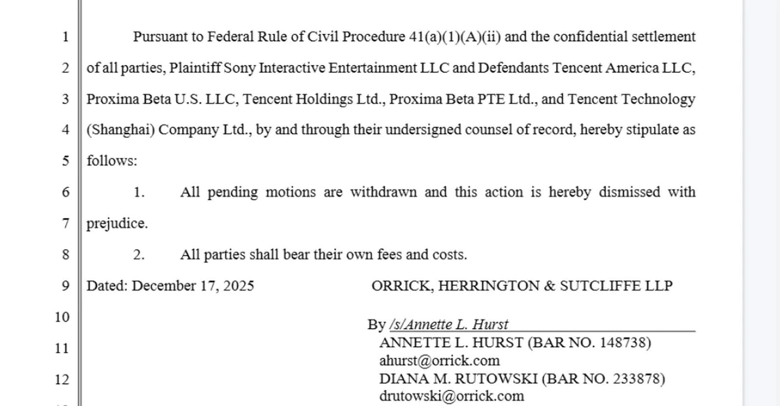 Sony 與騰訊《地平線》侵權官司突告落幕 《Light of Motiram》即時下架 Sony 與騰訊《地平線》侵權官司突告落幕 《Light of Motiram》即時下架