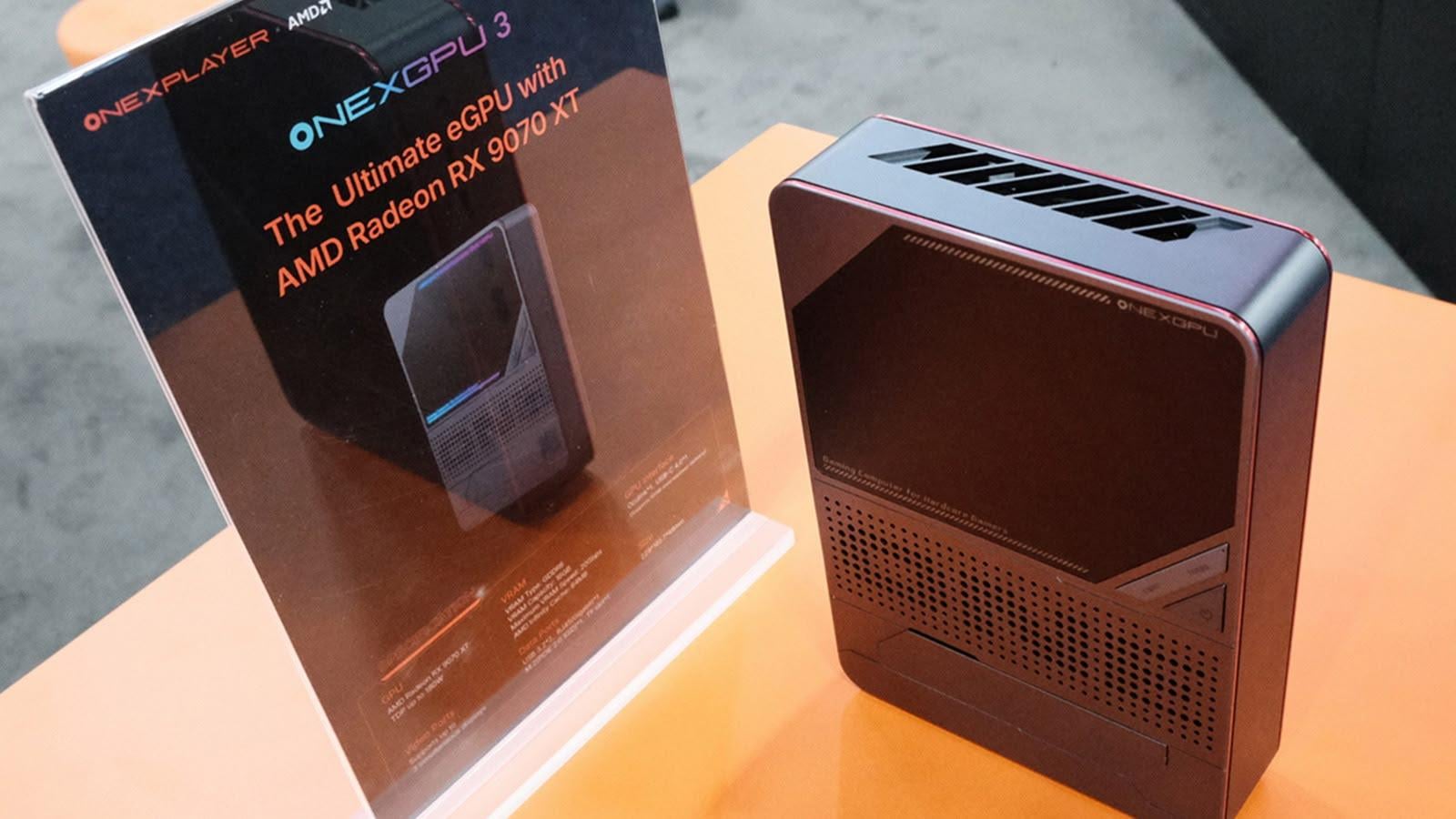 OneXPlayer 發表 OneXGPU 3 首搭 Radeon RX 9070 XT 桌面級 eGPU OneXPlayer 發表 OneXGPU 3 首搭 Radeon RX 9070 XT 桌面級 eGPU