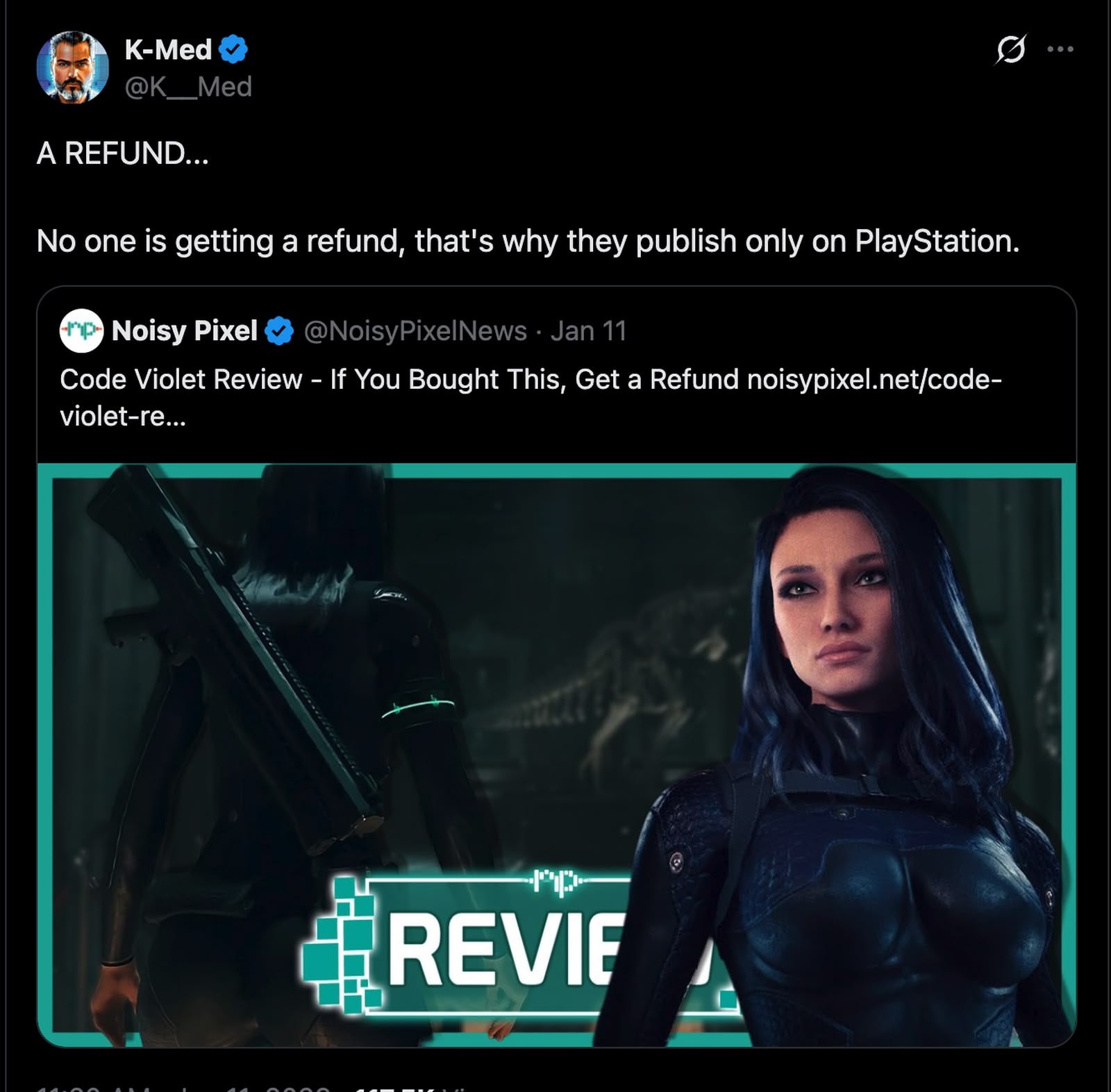 拒登Steam真相或曝光 《Code Violet》發售後遭質疑為避退款