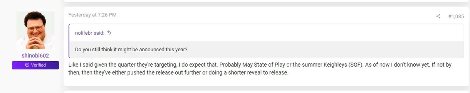 Sony 傳 5 月再辦 State of Play 《戰神》新作或曝光