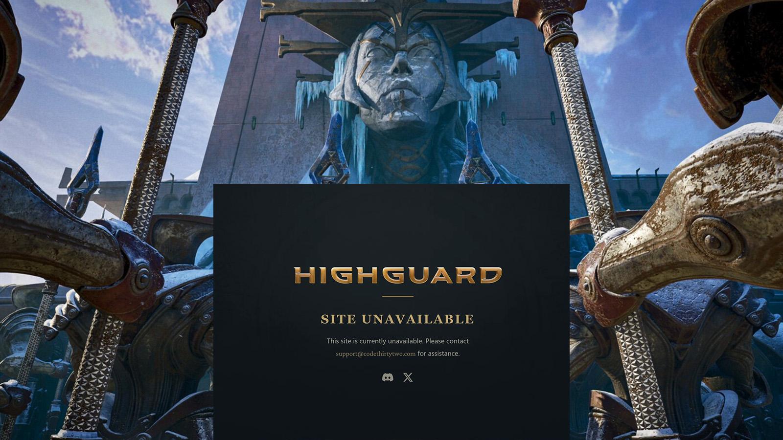 Highguard 官方網站疑遭入侵？社群憂停運在即