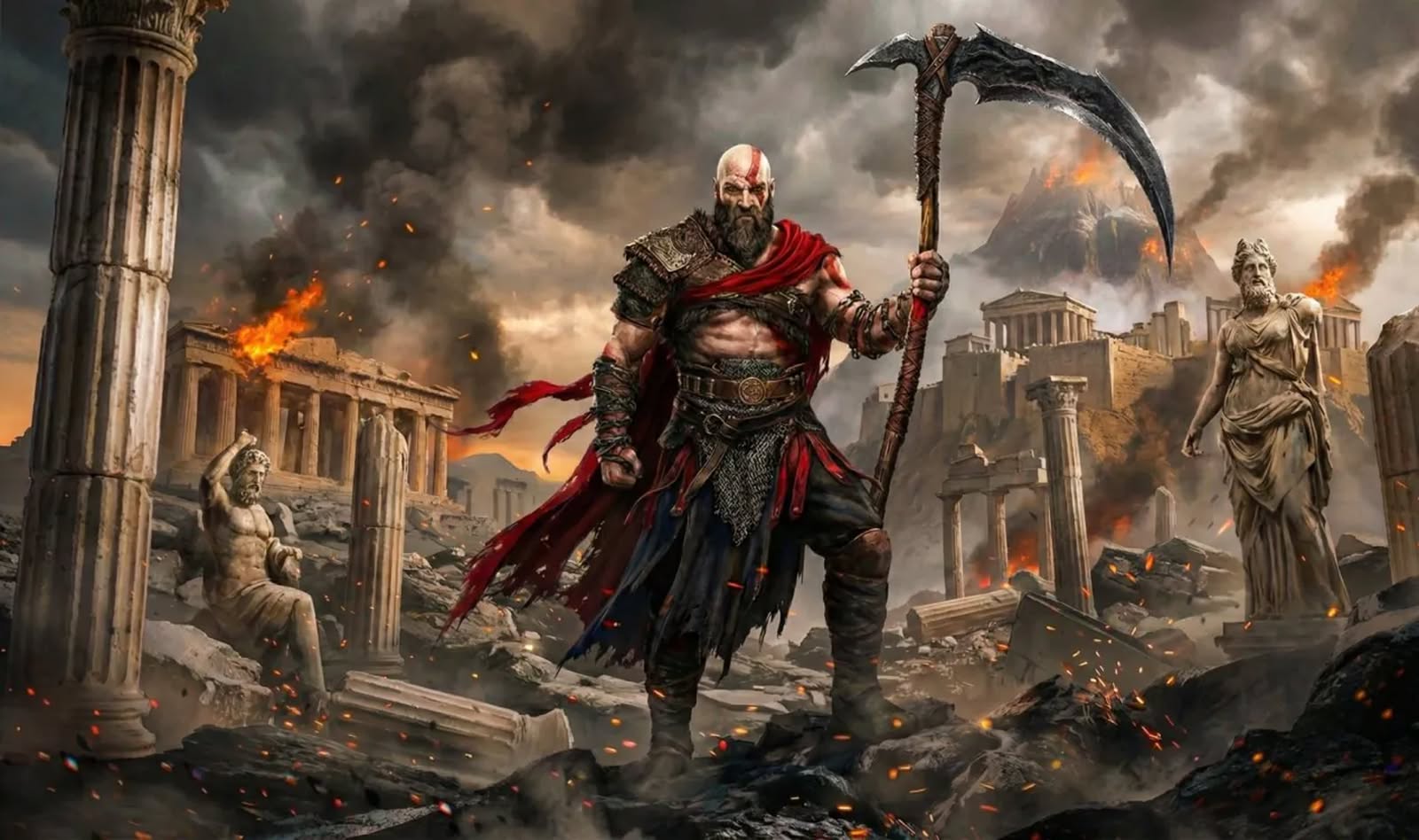 《戰神》三部曲重製版曝光　全新戰鬥系統公開