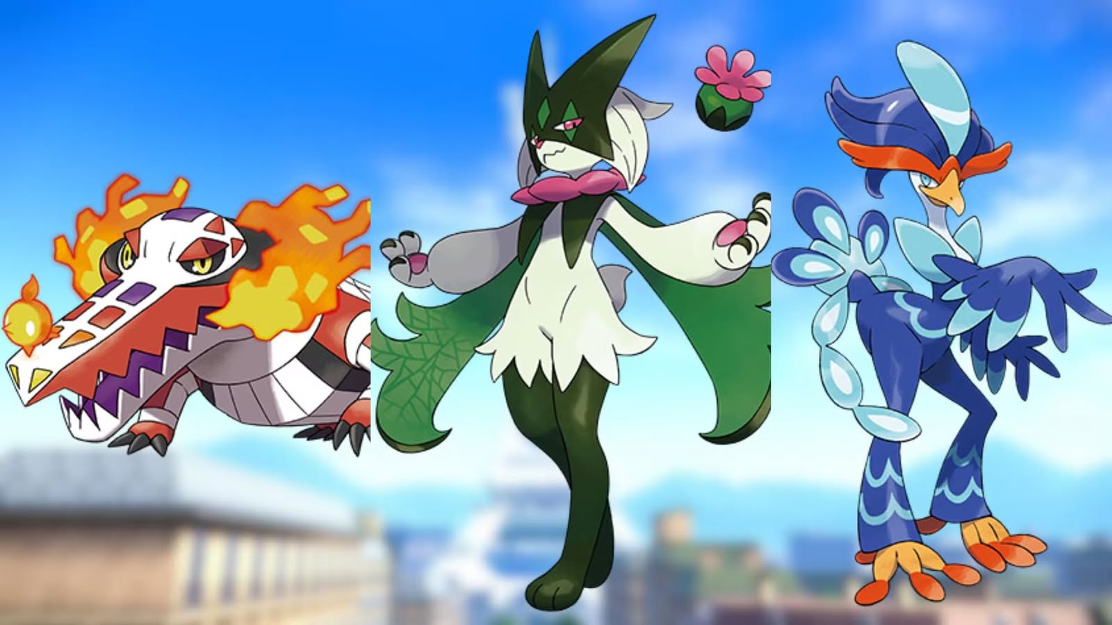 《寶可夢 風與波》御三家最終進化曝光 玩家意見兩極 《寶可夢 風與波》御三家最終進化曝光 玩家意見兩極