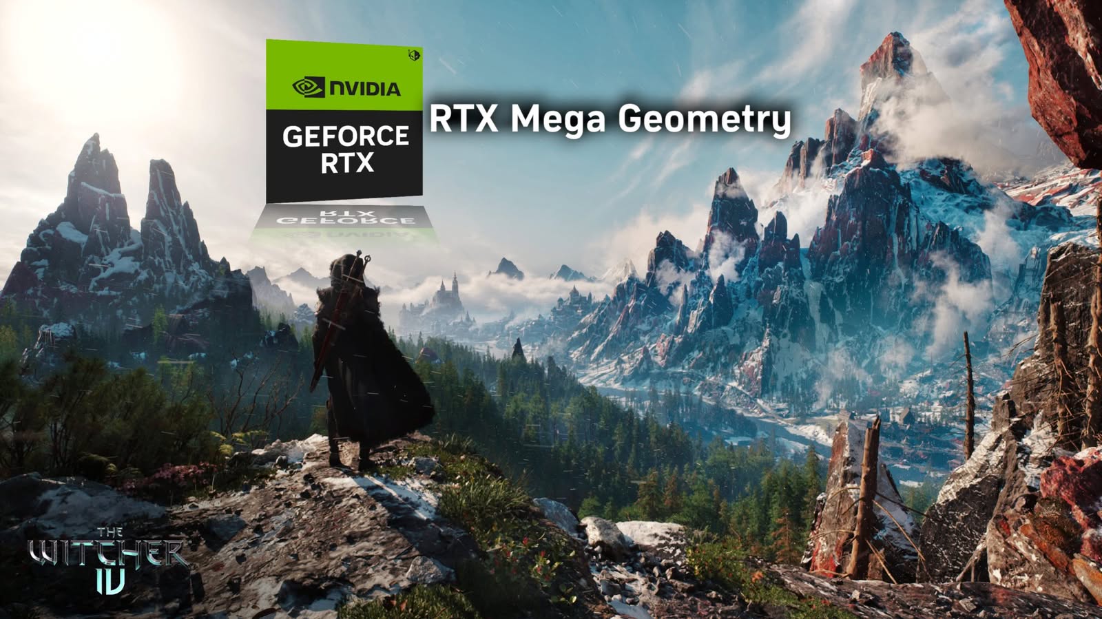 《巫師4》將採用 NVIDIA RTX Mega Geometry 技術