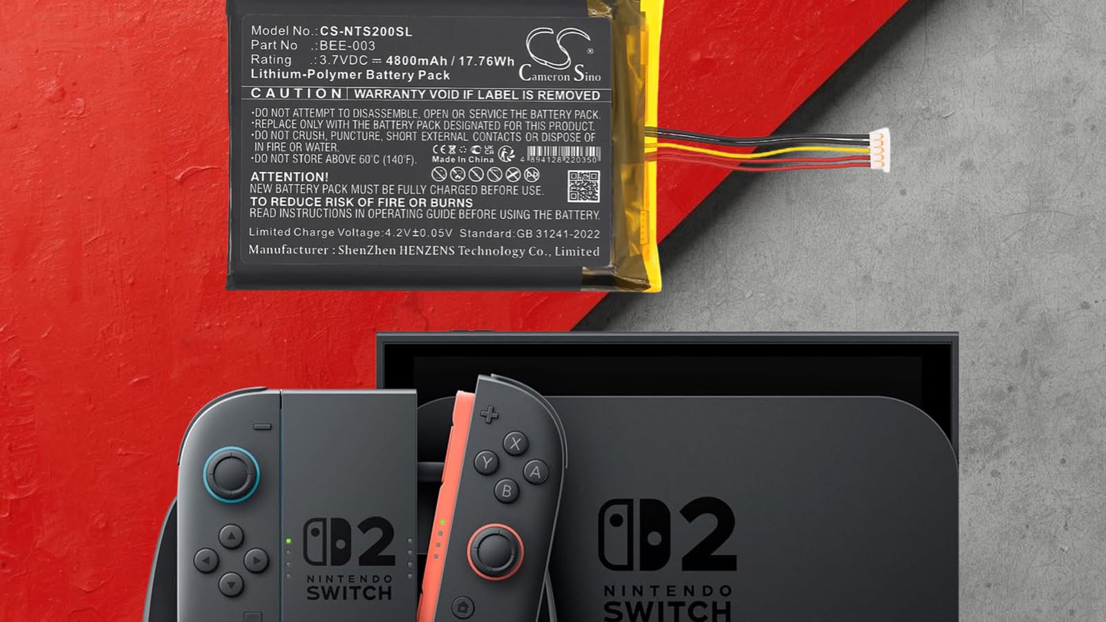 歐盟維修權法規2026年生效　Nintendo擬改善Switch 2可換電池設計