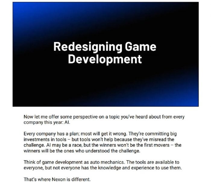 《Arc Raiders》製作人力推 AI 重塑遊戲開發模式 引發業界關注