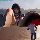 美少女身體變巨形滑板場 UE5獨立遊戲曝光