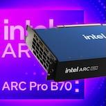Arc Pro B70深度測試公開　Intel專業卡遊戲表現逼近RTX 5060 Ti