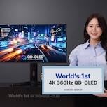 Samsung Display 發表 4K 360Hz QD-OLED 顯示器面板