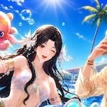 《問劍長生》夏日限定「泳裝」版本上線 全亞洲共赴泳裝仙池派對