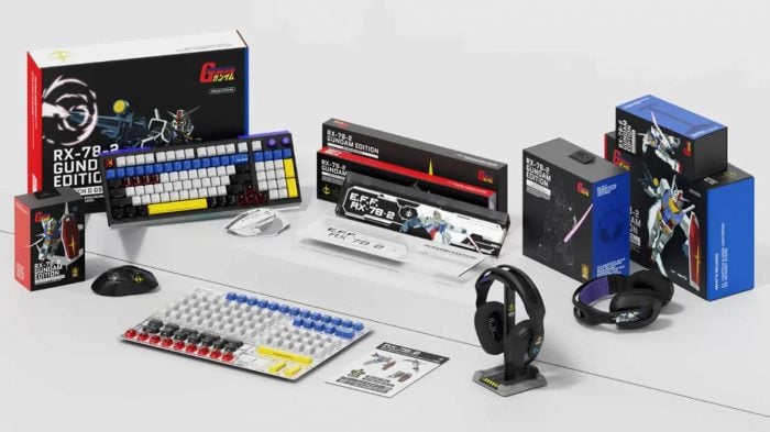 Logitech G聯乘《機動戰士高達》 RX-78-2限定電競套裝開放預訂
