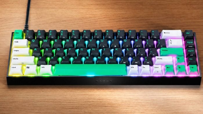 Razer新65%機械鍵盤上市 千Hz回報率僅售50美元攻電競市場