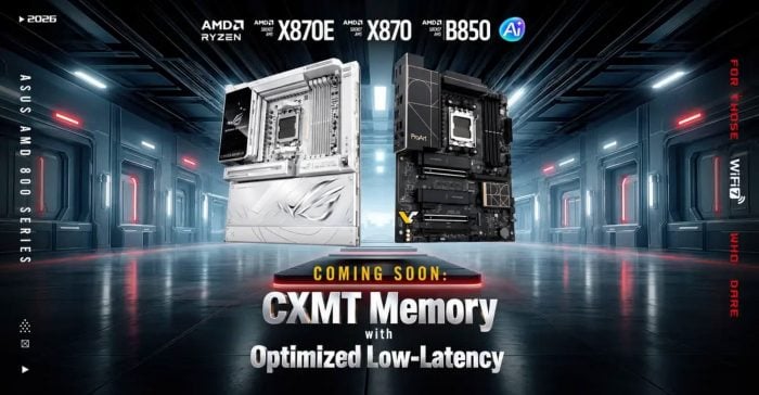 ASUS AM5 BIOS 再升級 針對 CXMT DDR5 加入低延遲優化