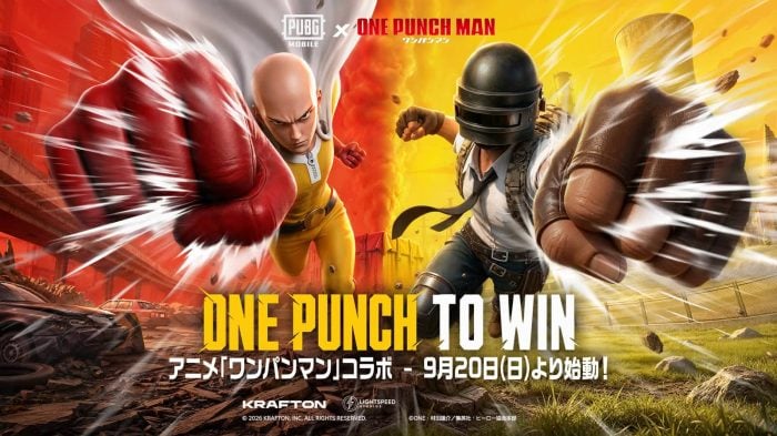 《PUBG MOBILE》×《一拳超人》聯動開跑 埼玉、傑諾斯正式登場