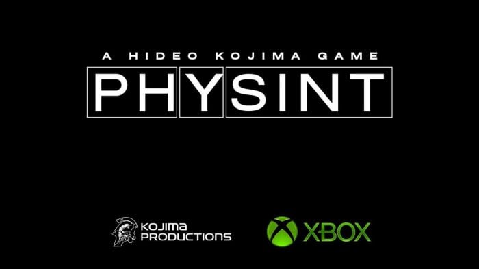 《PHYSINT》會否登陸 PlayStation 小島秀夫:要問 Xbox