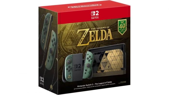 薩爾達傳說 40 週年紀念版 Nintendo Switch 2 正式公布 10 月 29 日發售