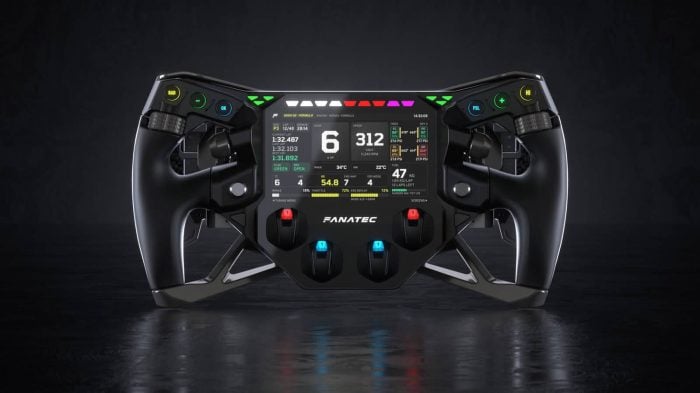 Fanatec 全新賽車方向盤曝光 5 吋高清螢幕支援 PS5